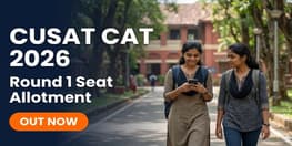CUSAT CAT 2026 PG Round 1 Seat Allotment Result Out